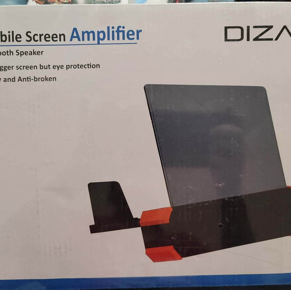 NEW DIZAUL Mobile Phone 12 inch Screen Magnifier with Bluetooth Speaker sealed